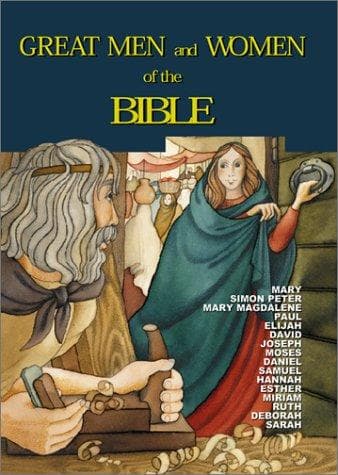 Cover of Great men and women of the Bible