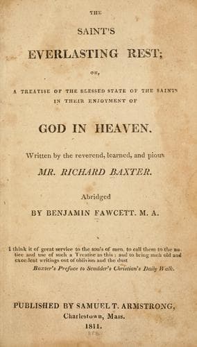 Cover of The Saint' everlasting rest