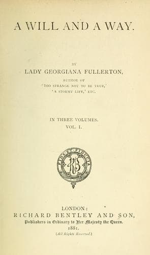 Cover of A will and a way