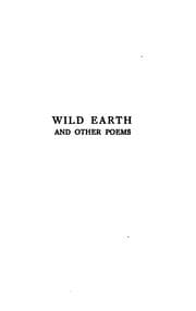 Cover of Wild earth, and other poems