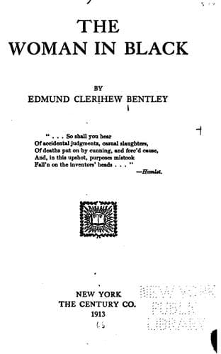 Cover of Trent's Last Case