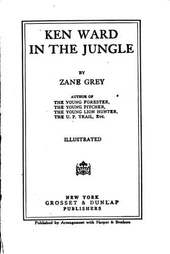 Cover of Ken Ward in the Jungle