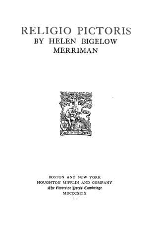 Cover of Religio pictoris