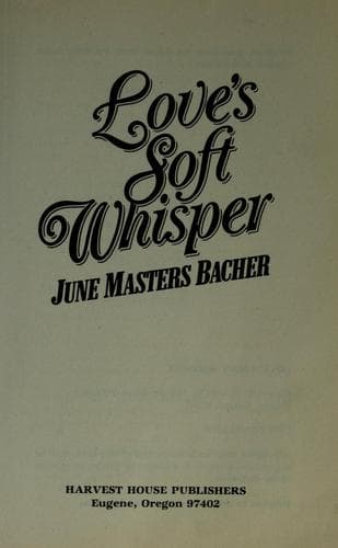 Cover of Love's Soft Whisper