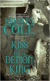 Cover of Kiss of a demon king (Immortals After Dark Book 7)