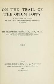 Cover of On the trail of the opium poppy