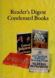 Cover of Reader's Digest Condensed Books--Volume 3 1979