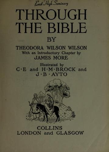 Cover of Through the Bible