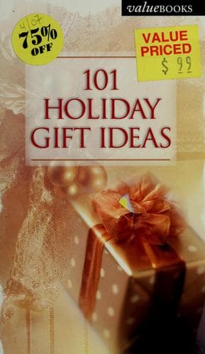 Cover of 101 Holiday Gift Ideas (Valuebooks)