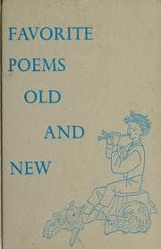 Cover of Favorite poems old and new