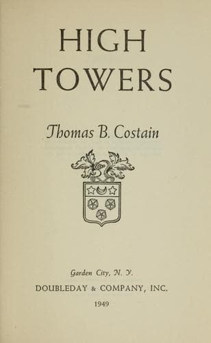 Cover of High towers