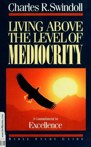 Cover of Living above the level of mediocrity