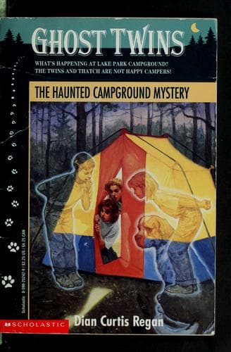 Cover of The Haunted Campground Mystery (Ghost Twins, No 6)