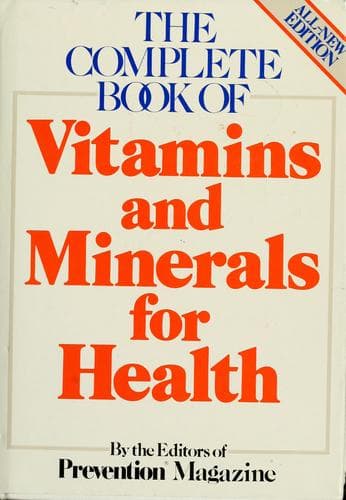 Cover of The Complete book of vitamins and minerals for health