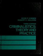Cover of Criminalistics
