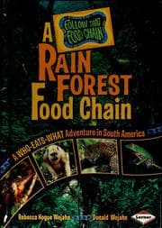 Cover of A rain forest food chain