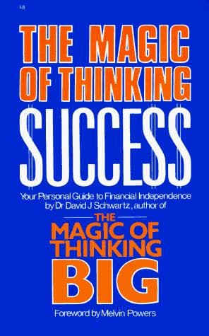 Cover of The magic of thinking success