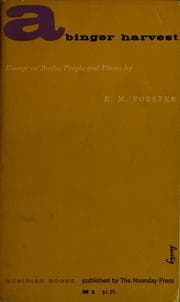 Cover of Abinger harvest