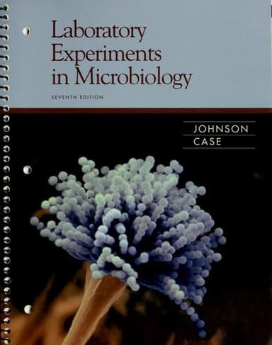 Cover of Laboratory Experiments in Microbiology, Seventh Edition