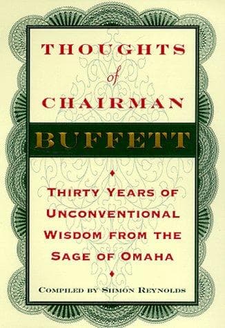 Cover of Thoughts of Chairman Buffett