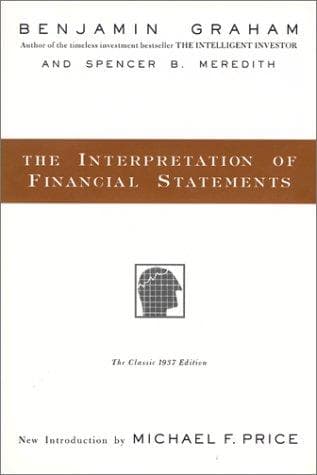 Cover of Interpretation of Financial Statements