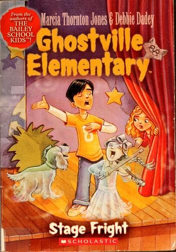 Cover of Stage Fright (Ghostville Elementary)