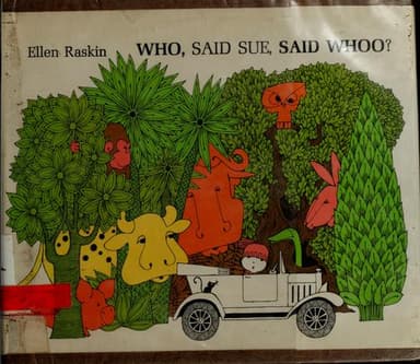 Cover of Who, said Sue, said whoo?