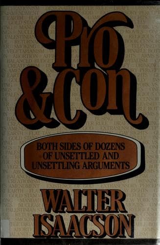 Cover of Pro and con