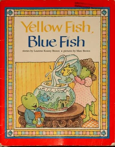 Cover of Yellow fish, blue fish