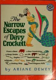 Cover of The narrow escapes of Davy Crockett