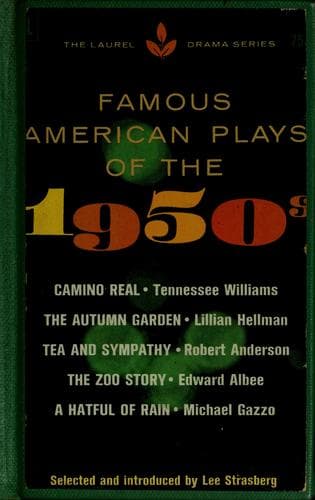 Cover of Famous American Plays Of The 1950s