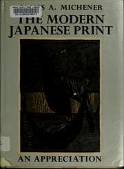 Cover of The modern Japanese print