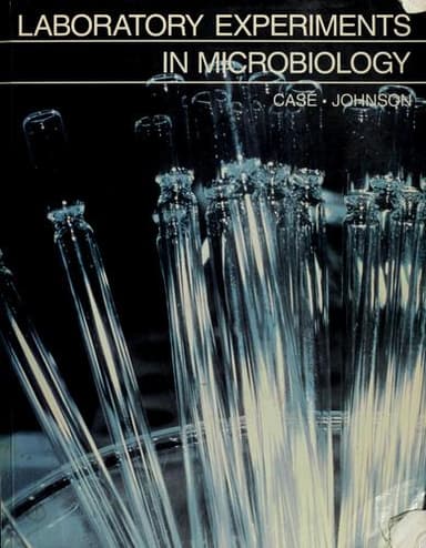 Cover of Laboratory experiments in microbiology