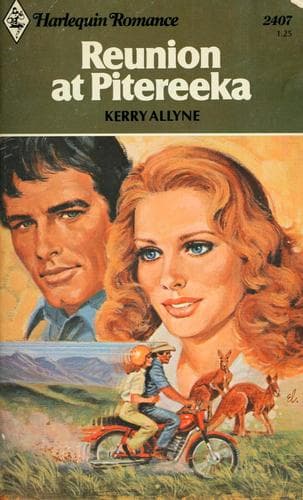 Cover of Reunion at Pitereeka (Harlequin Romance, #2407)