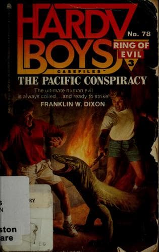Cover of Pacific Conspiracy #78 (Hardy Boys Casefiles)