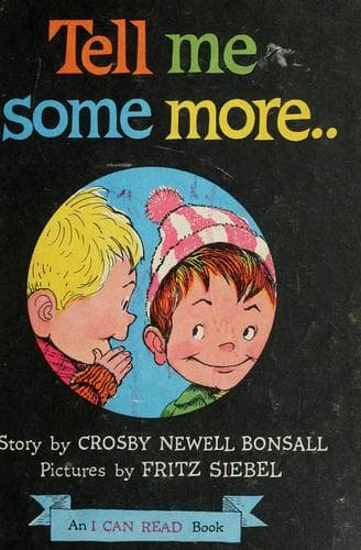 Cover of Tell Me Some More