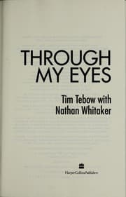 Cover of Through my eyes