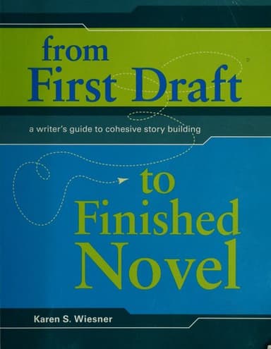 Cover of From first draft to finished novel