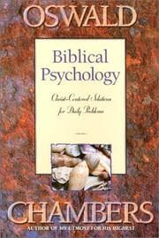 Cover of Biblical Psychology