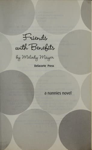 Cover of Friends with benefits