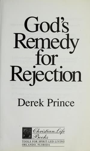 Cover of God's Remedy for Rejection
