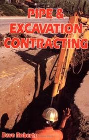 Cover of Pipe & excavation contracting