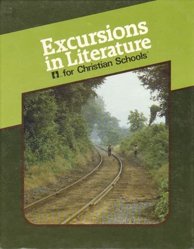 Cover of Excursions in literature for Christian schools