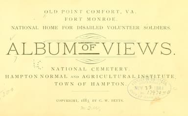 Cover of Old Point Comfort, Va