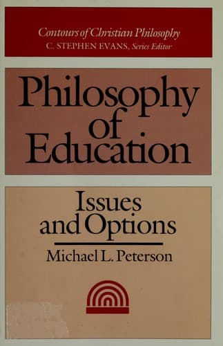 Cover of Philosophy of education