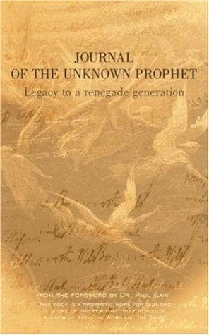Cover of Journal of the unknown prophet