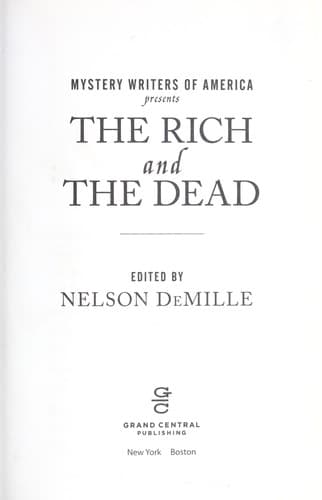 Cover of The Rich and The Dead