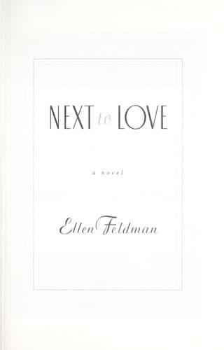 Cover of Next to Love