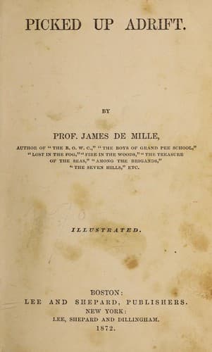 Cover of Picked up adrift