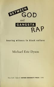 Cover of Between God and gangsta rap